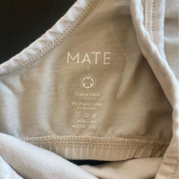 Mate The Label Small Organic Comfort Scoop Bralette - Picture 2 of 3